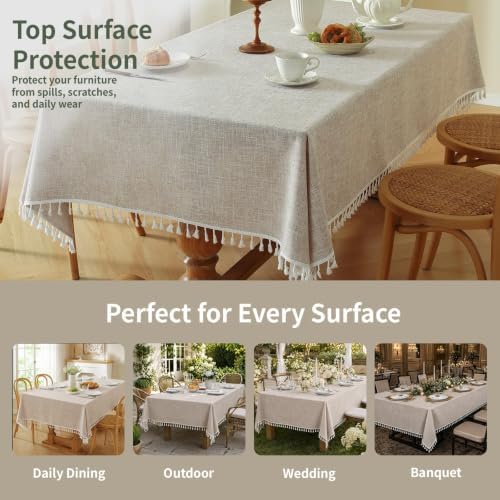 Deep Dream Tablecloths, Waterproof Table Cloth, Linens Wrinkle Free