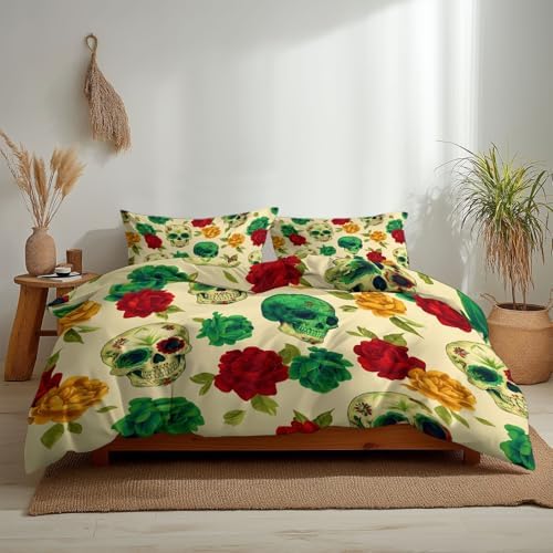 Duvet Cover Queen Size, Reversible King Duvet Cover Set with
