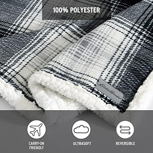 Eddie Bauer - King Size Blanket, Ultra-Soft Plush Bed Blanket with