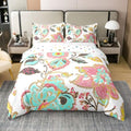 Feelyou Boho Duvet Cover 100% Cotton Queen Size