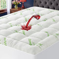Waterproof Queen Size Mattress Topper Viscose Derived from Bamboo