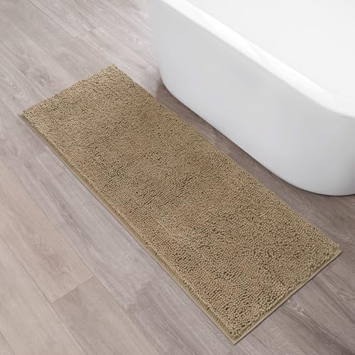 Creative Home Ideas Resort Collection Plush Chenille Bathroom Rugs
