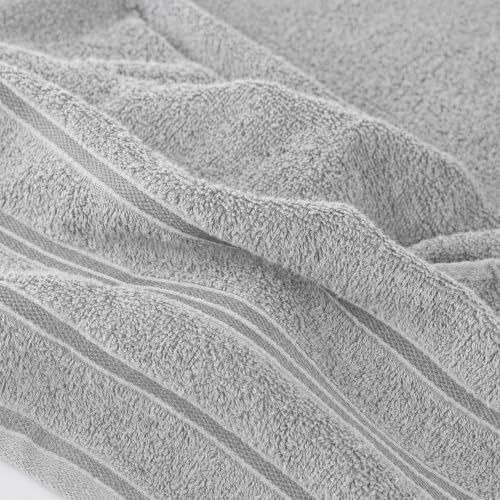 100% Cotton Bath Towel Set Pack of 6|500 GSM|Soft Large Bath