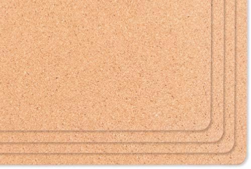 KAF Home Cork Placemats 16 x 12-Inch Set of 4 Chateau