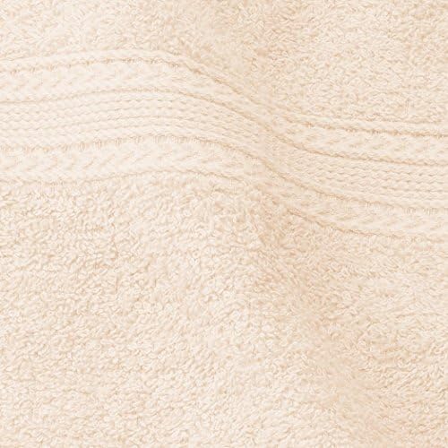 Superior Eco-Friendly 100% Ring-Spun Cotton, 12-Piece Bathroom Towel