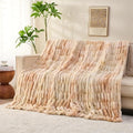 Viviland Faux Fur Throw Blanket for Bed Couch Sofa - Soft Cozy Furry
