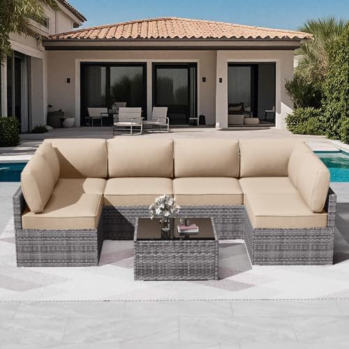 Patio Cushions for Outdoor Furniture,Water-Resistant Outdoor Cushions