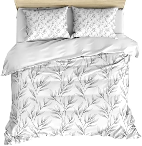 Botanical Delicate Branches Bedding Duvet Cover Queen Size - 1 Quilt