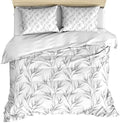 Botanical Delicate Branches Bedding Duvet Cover Queen Size - 1 Quilt
