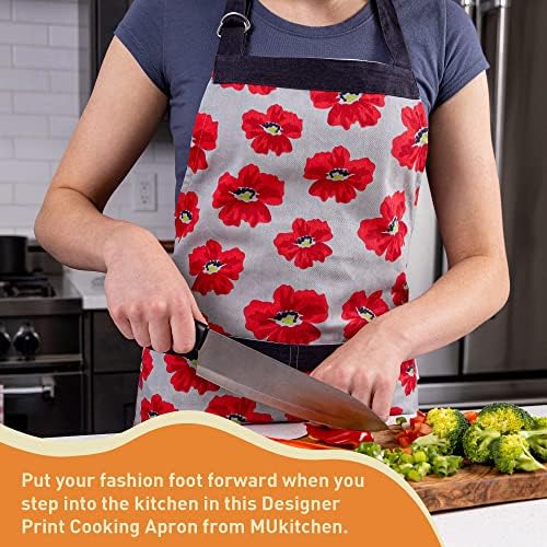 MÜkitchen MÜapron is 100% Cotton Premium Print Kitchen Apron with