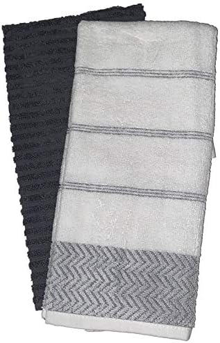 Zigzag Design with Stripes 100% Ring-Spun Terry Cotton Kitchen Dish
