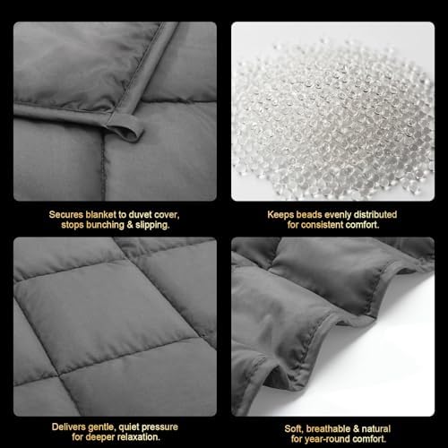 Machine Washable Weighted Blanket for Adults - Heavy Blankets for