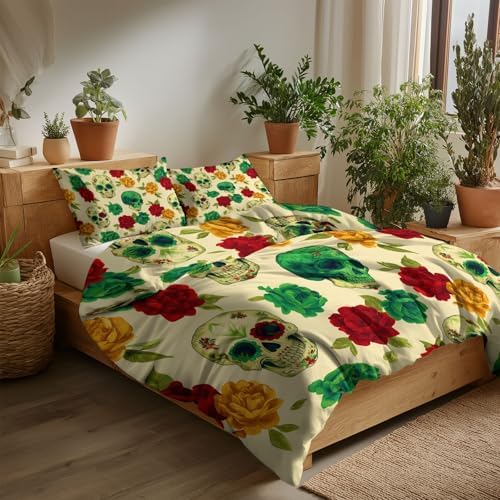 Duvet Cover Queen Size, Reversible King Duvet Cover Set with