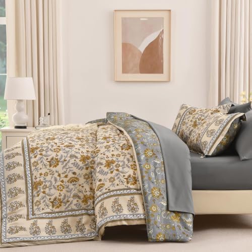 California King Comforter Set Size,Reversible Beige Cali King Boho