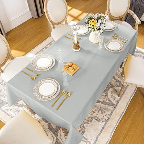Softalker Square Tablecloth, Waterproof Table Cloths Wrinkle Free