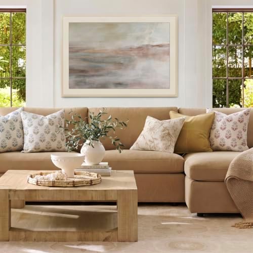 Amor Virisso Vintage Floral Pillow Covers 18x18 Set of 2 for