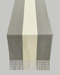 Rilassato Stripe Woven Table Runner with Tassels for Bohemian Wedding
