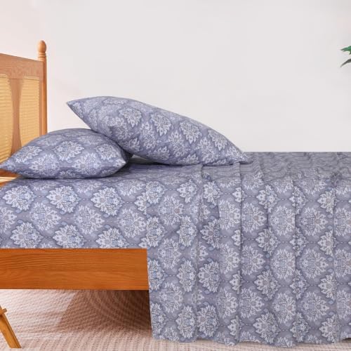 Feather & Stitch 300TC Full Size 100% Cotton Sateen Weave Printed