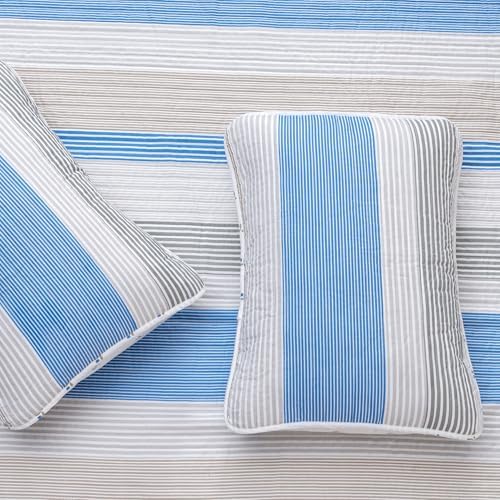 Great Bay Home 3-Piece King Reversible Lightweight Quilt Comforter