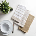 Fabstyles Kitchen Towels Cuisine Stripes Premium Quality 100% Cotton