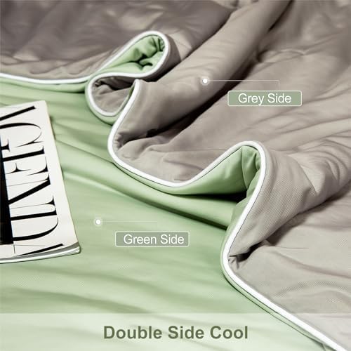 LLanCL Cooling Series Bundle: Cooling Blanket Queen Size