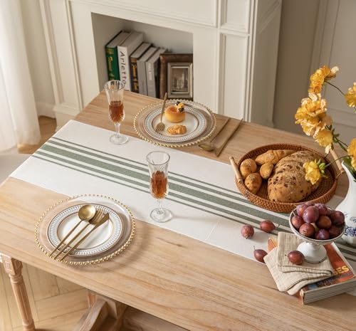 Boho Table Runner for Modern Farmhouse Decor, Dining Table décor 13 x