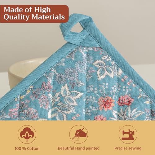 Maison d' Hermine Pot Holders 100% Cotton Potholders