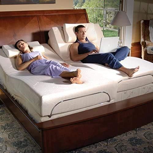 800 Thread Count- 5Pcs Split Sheets Set Ivory Stripe 100% Cotton Bed