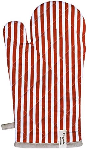AMOUR INFINI Striped Pot Holders and Oven Mitts Heat Resistant Non