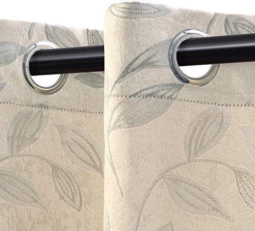 SUPERIOR Blackout Curtains, Room Darkening Window Accent for Bedroom