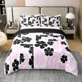 Modern Pink 100% Cotton Duvet Cover Queen Size,Minimalist Neutral