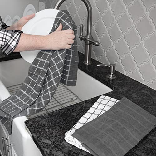 Ritz Premium 3-Pack Kitchen Towel & 6-Pack Dish Cloth Set - Highly
