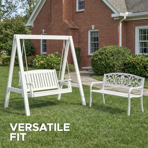 Outdoor Bench Cushion, Water-Resistant & Fade-Resistant, Porch Swing