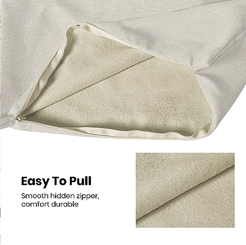 CXMEIFLY Teal Pillow Covers 20x20 Inch Set of 2 Aqua Polka Dot Outdoor
