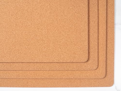 KAF Home Cork Placemats 16 x 12-Inch Set of 4 Chateau