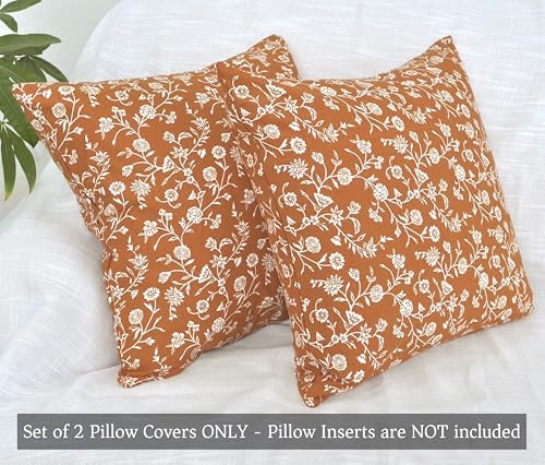 Floral Pillow Covers Vintage Flower Cushion Covers Rustic Grand