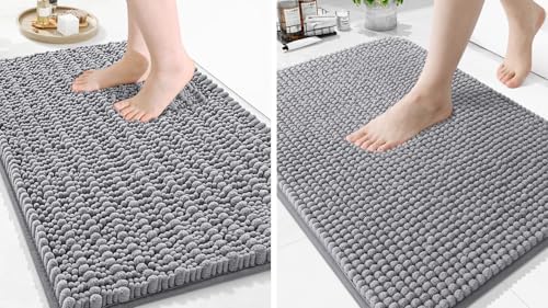 Arotive Luxury Chenille Bathroom Rugs Set, Ultra Soft and Absorbent