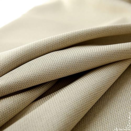 Beydodo Bedroom Curtains 63 Inches Long, Window Curtains Blackout for