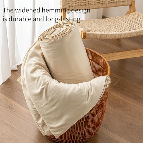 Cooling Cotton Blankets for Hot Sleepers Night Sweats,Lightweight and