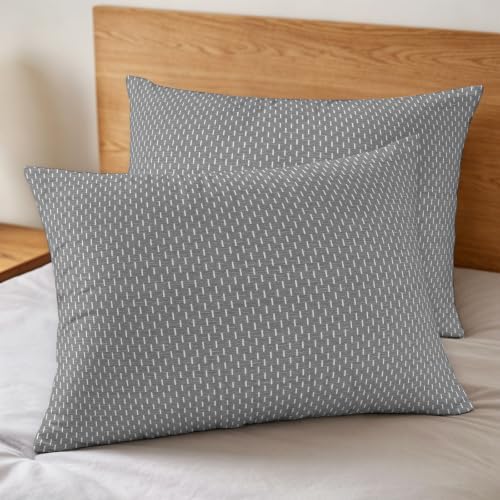 DecorLovee Grey Abstract Art Duvet Cover Set 3 Pieces with Zipper