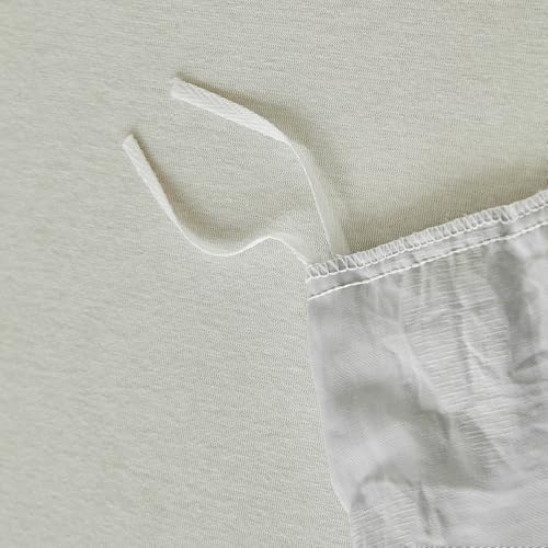Grey Full Duvet Cover Set, Boho Tufted Palm Leaf Bedding, Soft