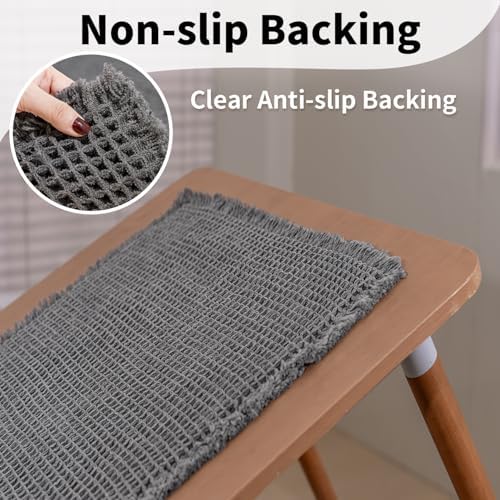 Bathroom Rugs Sets 2 Piece - Waffle Bath Mat Non Slip, Washable