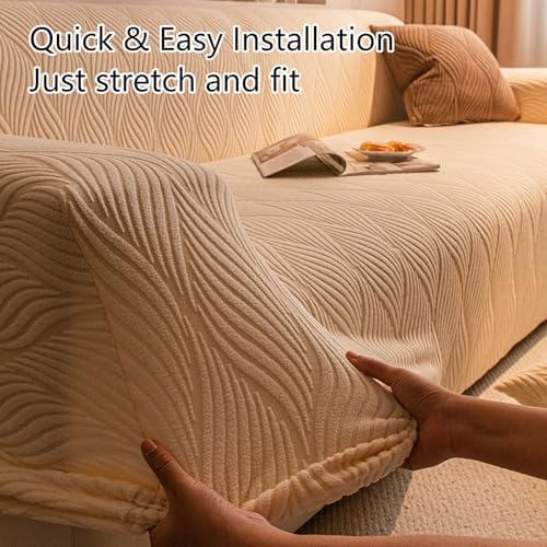 Stretch Sofa Slipcover - Full Coverage Couch Cover for Sofa with