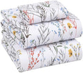 RUVANTI 100% Cotton Twin Sheets, Percale Weave Twin Sheet Set, Aroma