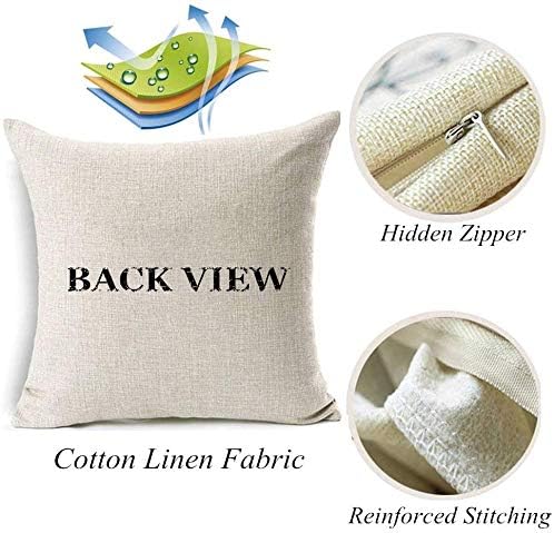 Fukeen Spring Flower Pillow Covers 22x22 Inch Set of 2 Colorful Herbs
