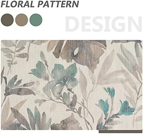 MYSKY HOME Linen Style Curtains 95 Inch Length Semi Sheer Light