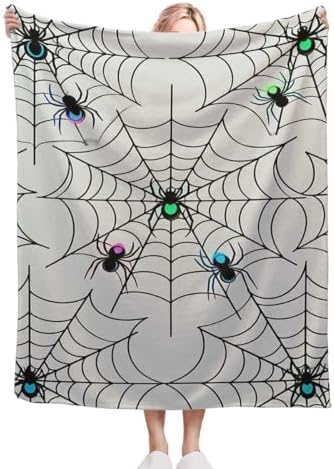 Modern Style Reversible Plush Fleece Throw Blanket Minimalist Fuzzy