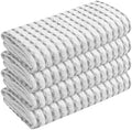 TWINY threads 4 Pack 100% Cotton Kitchen Towels, 16"x26"