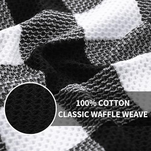 Homaxy Kitchen Towels and Dishcloths Set