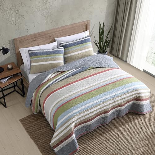 Eddie Bauer - Queen Size Quilt Set with Shams, Lightweight Bedding